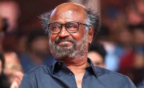 Tollywood Director Vivek Athreya With Rajinikanth