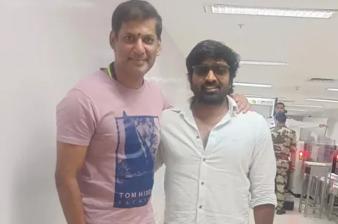 Actor Vishal Health Update And With Vijay Sethupathi