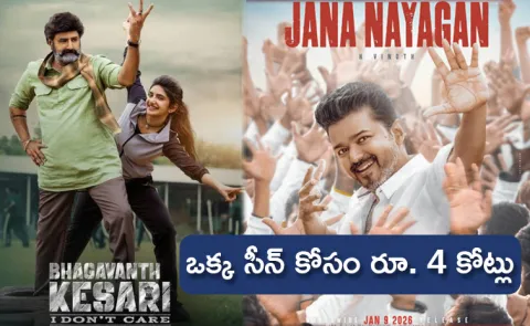 Vijay Jana Nayagan Remake One Seen from Bhagavanth Kesari