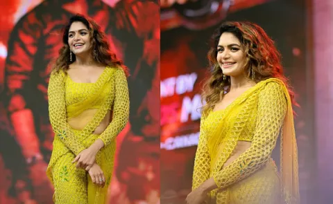  Aditi Shankar dance Perfomance at Bhairavam Trailer Launch Event
