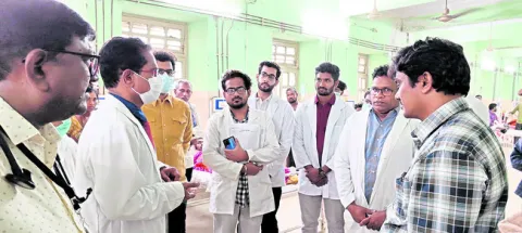 క్యూఆర్‌ కోడ్‌తో వైద్యసేవలపై అభిప్రాయం