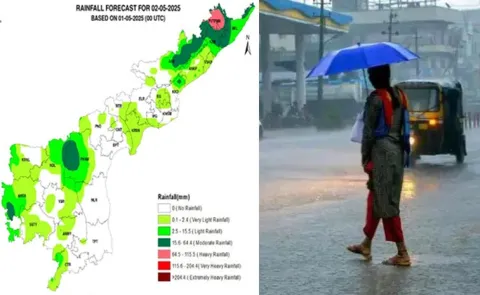 Heavy Rain Fall Across AP6