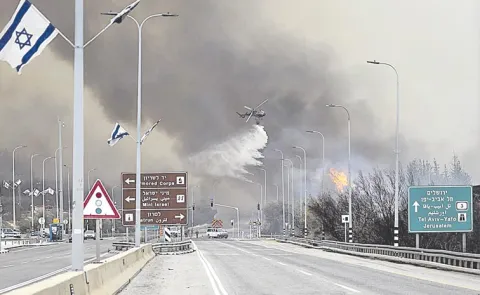 Israel battles worst wildfires in country history13