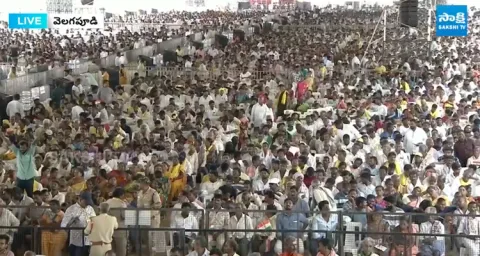 Grand Welcome to PM Modi at Re Launch Amaravati Capital Development Works 1