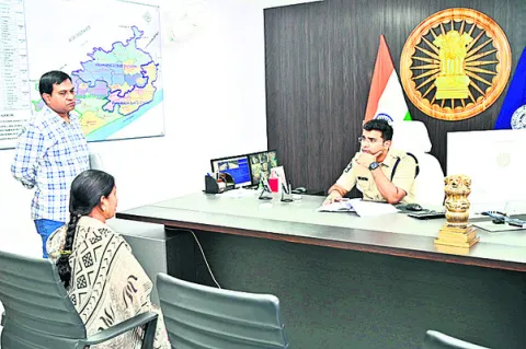 ఎస్పీ కార్యాలయానికి 40 అర్జీలు 