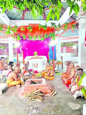 హనుమాన్‌ పెద్ద జయంతి ఉత్సవాలకు అంకురార్పణ