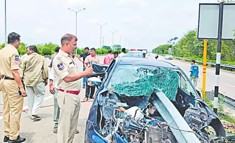 Road Accident In Outer Ring Road
