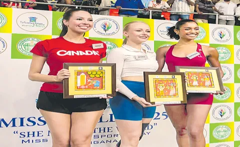 Miss Estonia Creates History by Winning Miss World 2025 Sports Challenge12