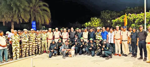 కడప విమానాశ్రయంలో మాక్‌ డ్రిల్‌ 