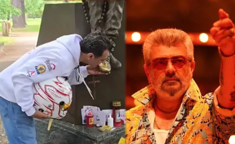 Actor Ajith Tribute To Ayrton Senna In Italy8