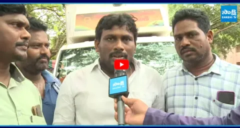Ration Door Delivery Vehicle Operators Fire On Chandrababu Govt4