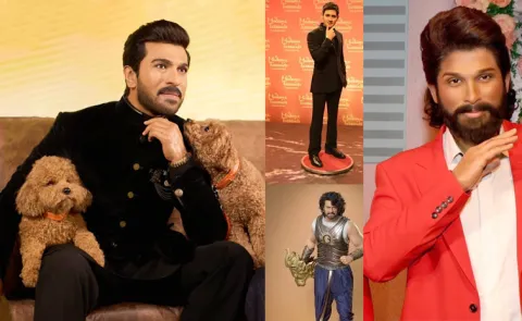 Ram Charan To Prabhas Tollywood Stars Who Got Their Own Wax Statue At Madame Tussauds