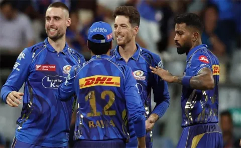 IPL 2025: MI Beat DC And Confirm Playoff Berth2