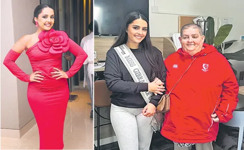 ​Miss Gibraltar Shania Ballester sets off for Miss World pageant in India9