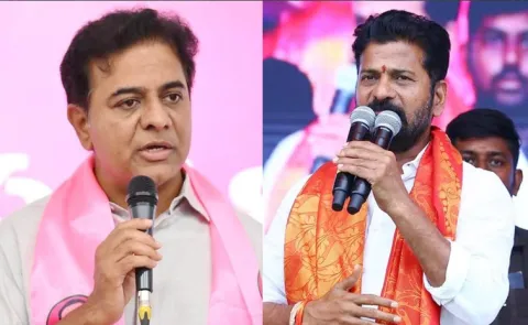 KTR slams Revanth Reddy