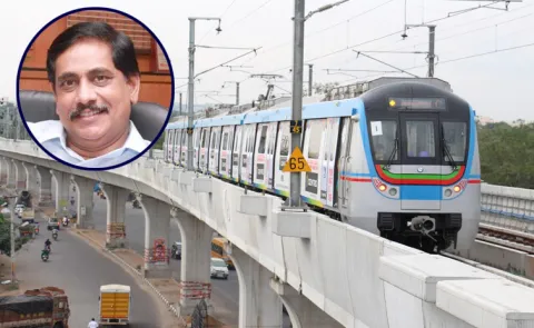 Metro MD NVS Reddy Announcement On New Metro Lines