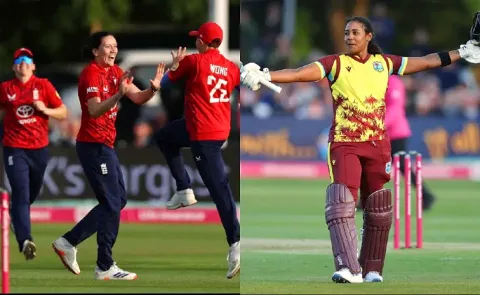 England Womens Crush West Indies In T20I Opener6