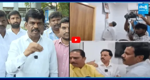 Gorantla Madhav Fire On TDP Leaders Over Jagan Photo Remove In ZP Office 1