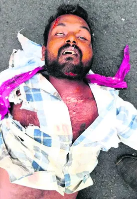 గుర్తుతెలియని వాహనం ఢీకొని..
