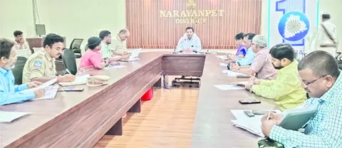జీపీఓ పరీక్ష పకడ్బందీగా నిర్వహించాలి 
