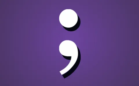 Semicolon Nerd Punctuation English Grammar Language and Literature13