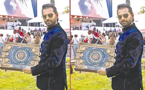 Chiranjeevi Vishwambhara Unveils Special Book at Cannes Film Festival