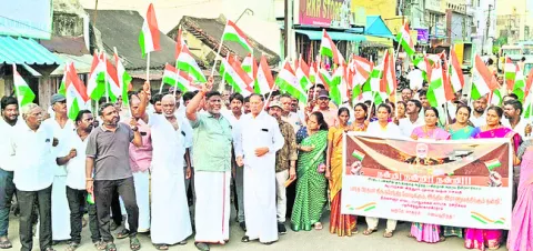 ఆపరేషన్‌ సిందూర్‌ విజయోత్సవ ర్యాలీ 
