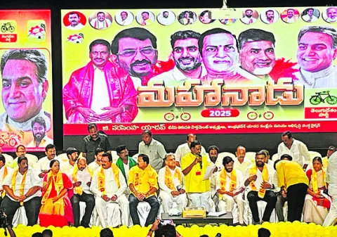 లోకేష్‌ను వర్కింగ్‌ ప్రెసిడెంట్‌ చేయాలని తీర్మానం 