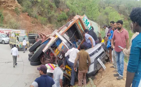 Road Accident At YSR District