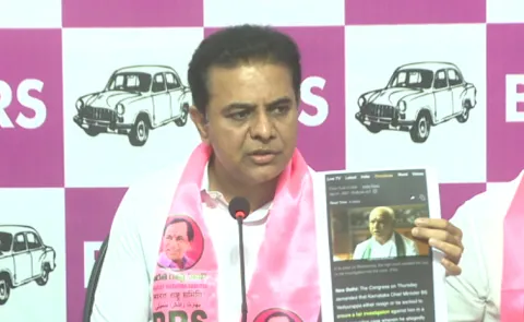 BRS KTR Serious Comments On Congress And Revanth