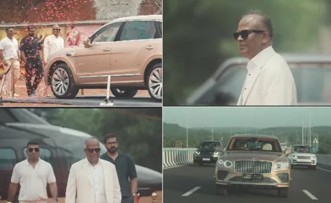 Indian Businessman Arrives In Helicopter To Take Delivery Of Bentley Bentayga5