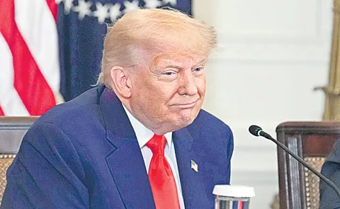 US President Donald Trump threatened to impose a 25percent tariff on Apple products7