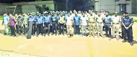 బాబా అణు పరిశోధన కేంద్రంలో మాక్‌ డ్రిల్‌ 