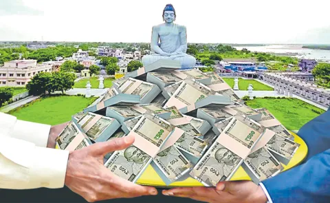Chandrababu Govt Amaravati Capital construction works scam2