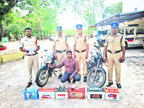 చోరీకి పాల్పడిన వ్యక్తి.. 