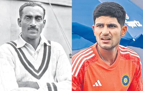 CK Naidu was Indias first Test captain now Gill is the 37th captain5