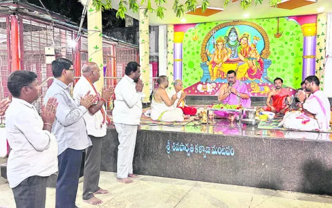 ఘనంగా మహా లింగార్చన