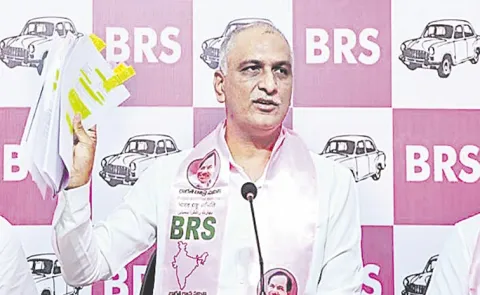 Harish Rao Sensational Comments On Godavari Banakacherla