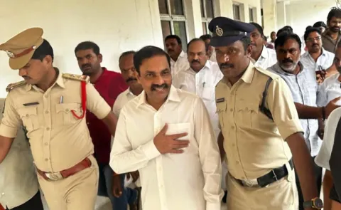 YSRCP Kakani Govardhan Reddy Arrest Updates