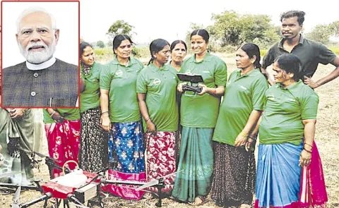 Mann ki Baat: PM Modi calls women drone operators sky warriors