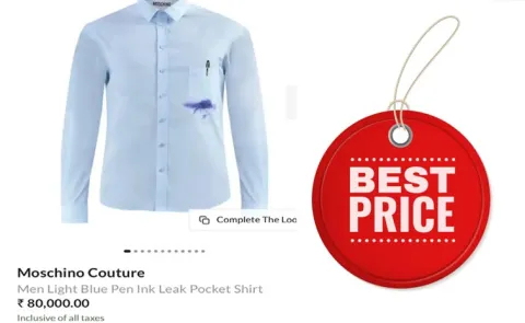 Italy moschino couture Shirt Price In Trending6