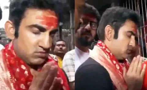 Gautam Gambhir Offers Prayers At Kamakhya Temple Ahead Of England Tour