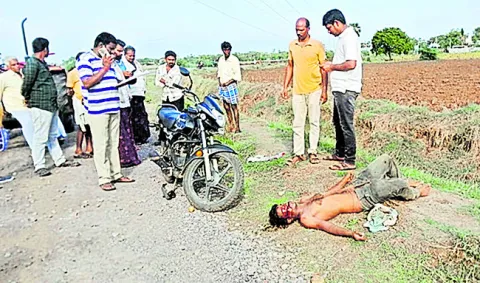 వ్యక్తి అనుమానాస్పద మృతి 