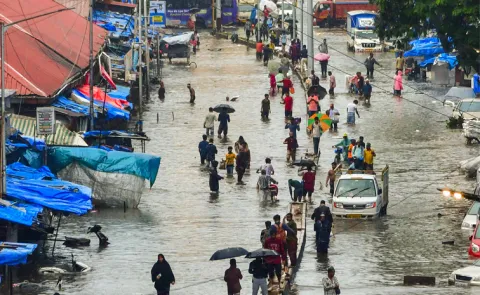 Heavy Rain Lashes Mumbai Again After Brief Respite
