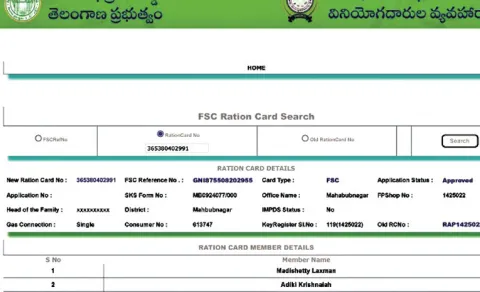 ration card problem in telangana