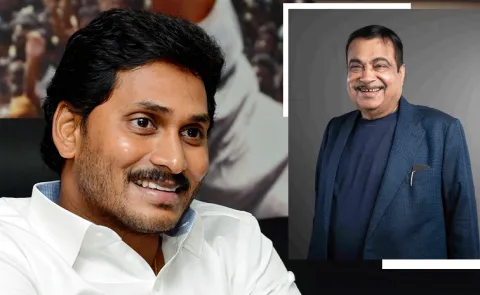 YS Jagan Greets Nitin Gadkari On Birthday