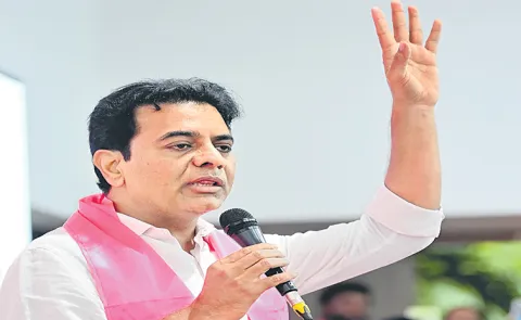 BRS Leader  KTR Fires On Congress Leaders