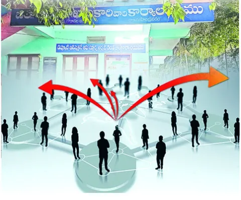 లక్షణంగా బదిలీలు