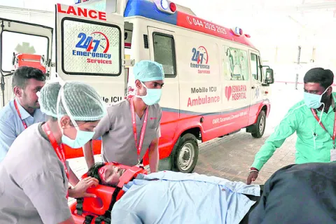 ● ఎమర్జన్సీ డ్రిల్‌ 