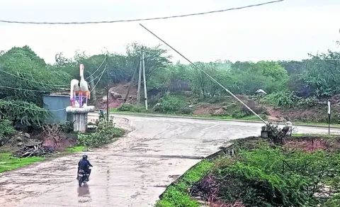 15 మండలాల్లో వర్షం 